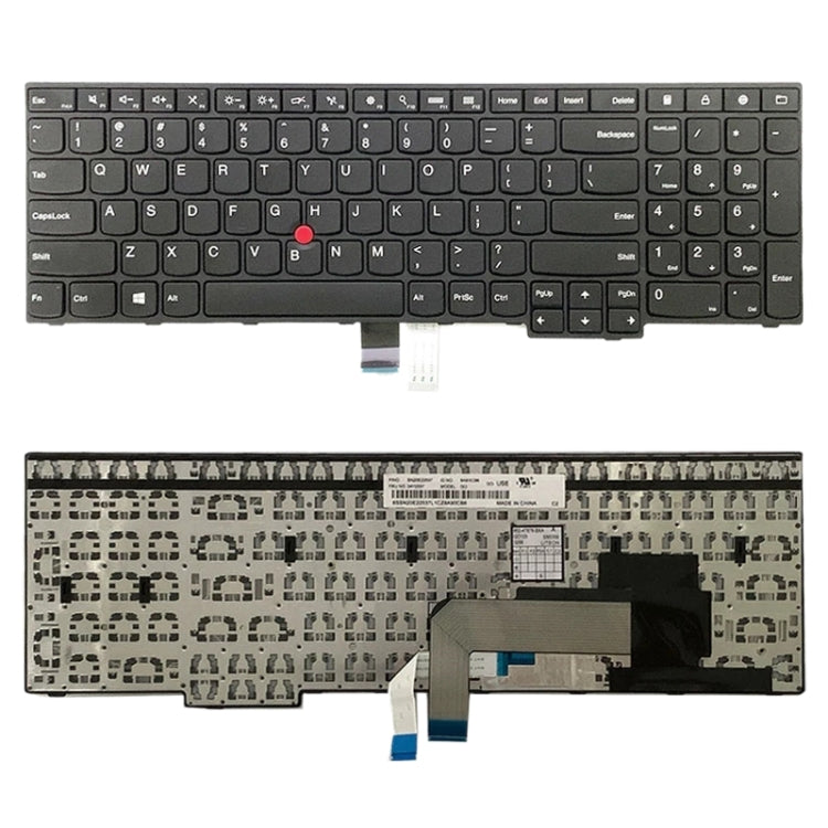 US Version Keyboard for Lenovo Thinkpad E550 E550C E555 E560 E565 Laptop 00HN074 - Replacement Keyboards by buy2fix | Online Shopping UK | buy2fix