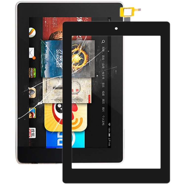 Touch Panel for Amazon Kindle Fire HD 7 2019 (Black) - For Amazon by buy2fix | Online Shopping UK | buy2fix
