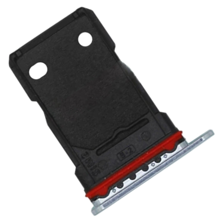 For OnePlus 8T KB2001 KB2000 KB2003 KB2005 KB2007 SIM Card Tray + SIM Card Tray (Silver) - Card Tray by buy2fix | Online Shopping UK | buy2fix