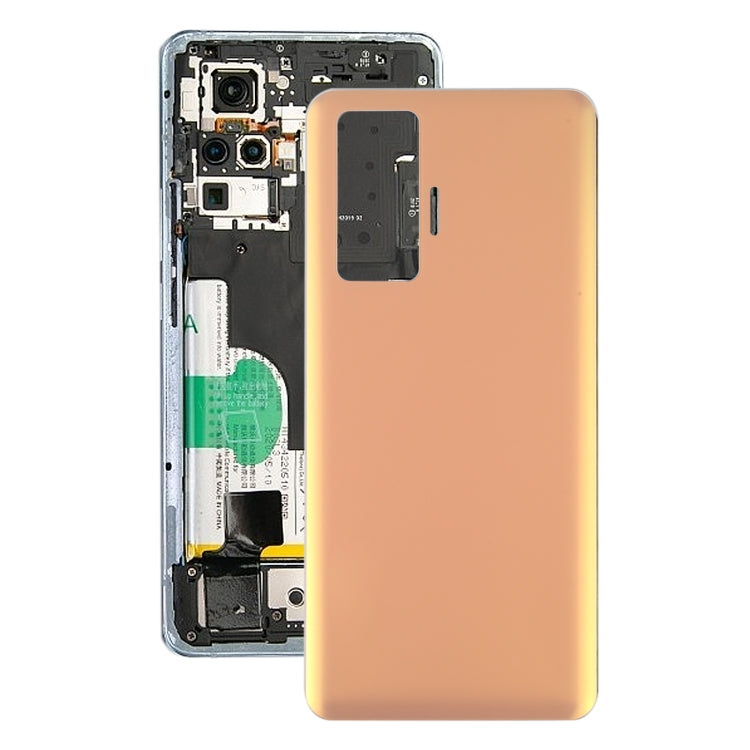 For Vivo X50 Pro V2005A Battery Back Cover (Gold) - Back Cover by buy2fix | Online Shopping UK | buy2fix