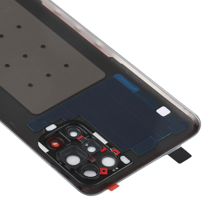 For OnePlus 8T Battery Back Cover with Camera Lens Cover (Silver) - Back Cover by buy2fix | Online Shopping UK | buy2fix