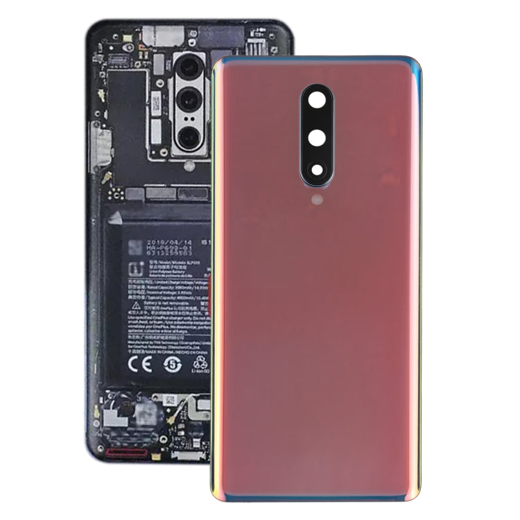 For OnePlus 8 Battery Back Cover with Camera Lens Cover (Silver) - Back Cover by buy2fix | Online Shopping UK | buy2fix