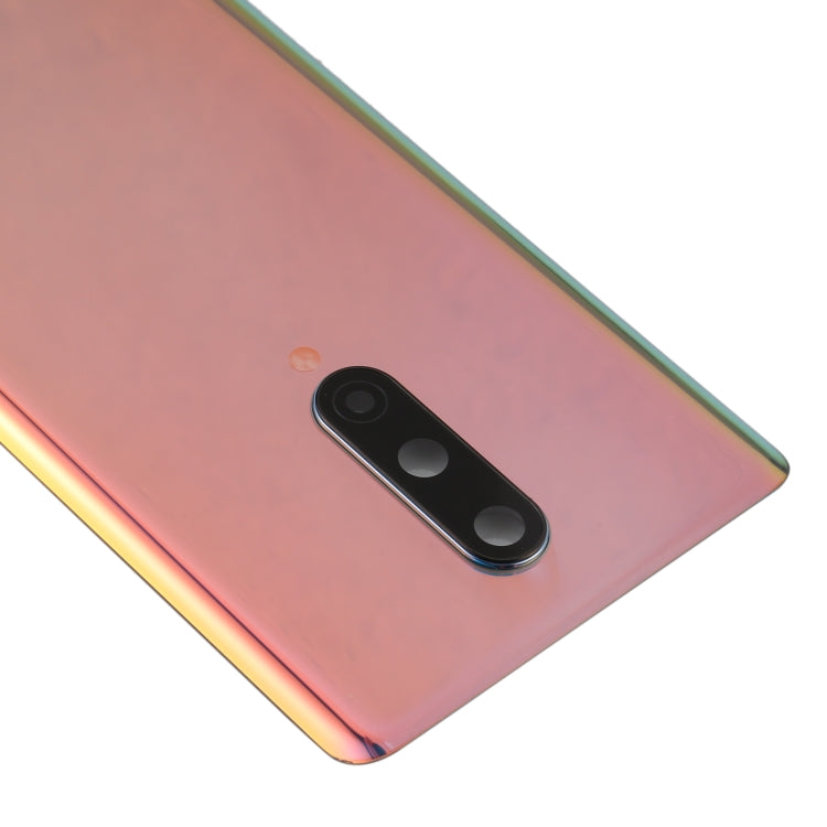 For OnePlus 8 Battery Back Cover with Camera Lens Cover (Silver) - Back Cover by buy2fix | Online Shopping UK | buy2fix