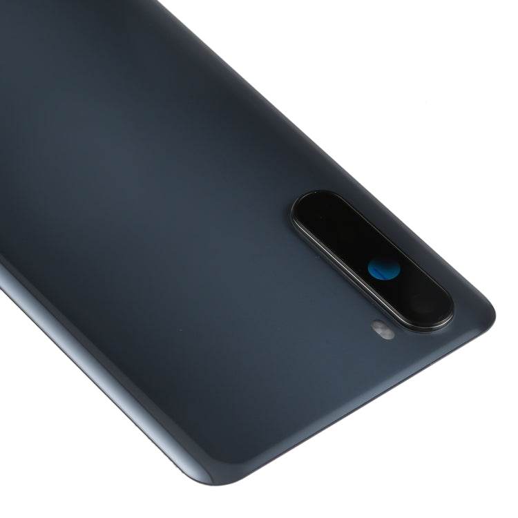For OnePlus Nord Battery Back Cover with Camera Lens Cover (Grey) - Back Cover by buy2fix | Online Shopping UK | buy2fix