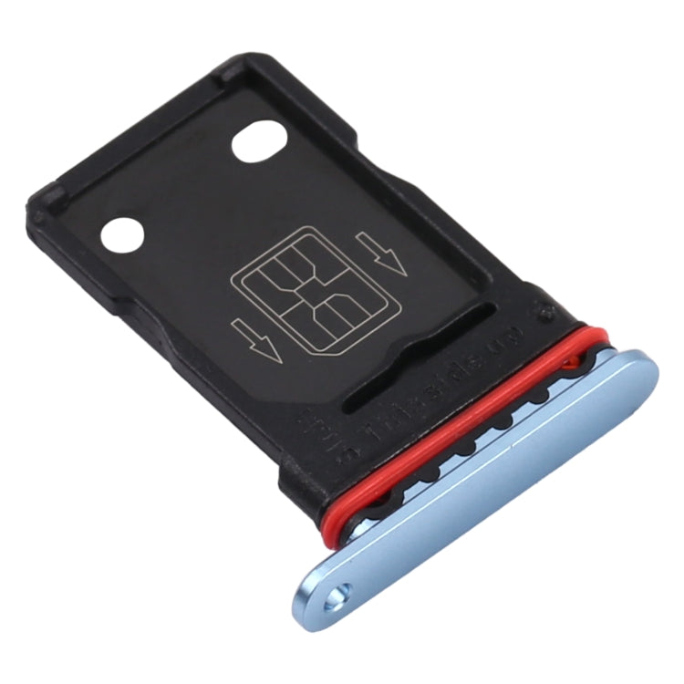 For OnePlus 9R SIM Card Tray + SIM Card Tray (Blue) - Card Tray by buy2fix | Online Shopping UK | buy2fix