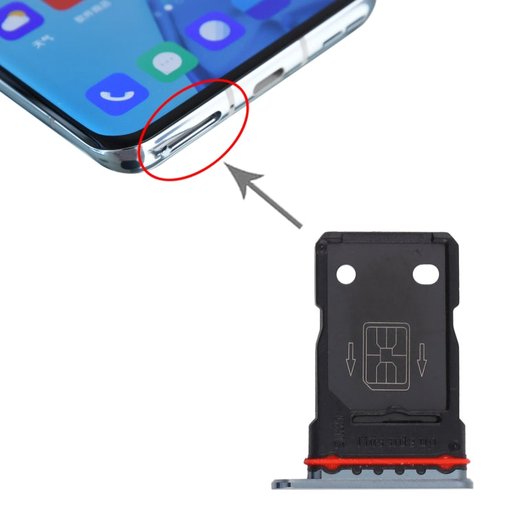 For OnePlus 9 Pro SIM Card Tray + SIM Card Tray (Green) by buy2fix