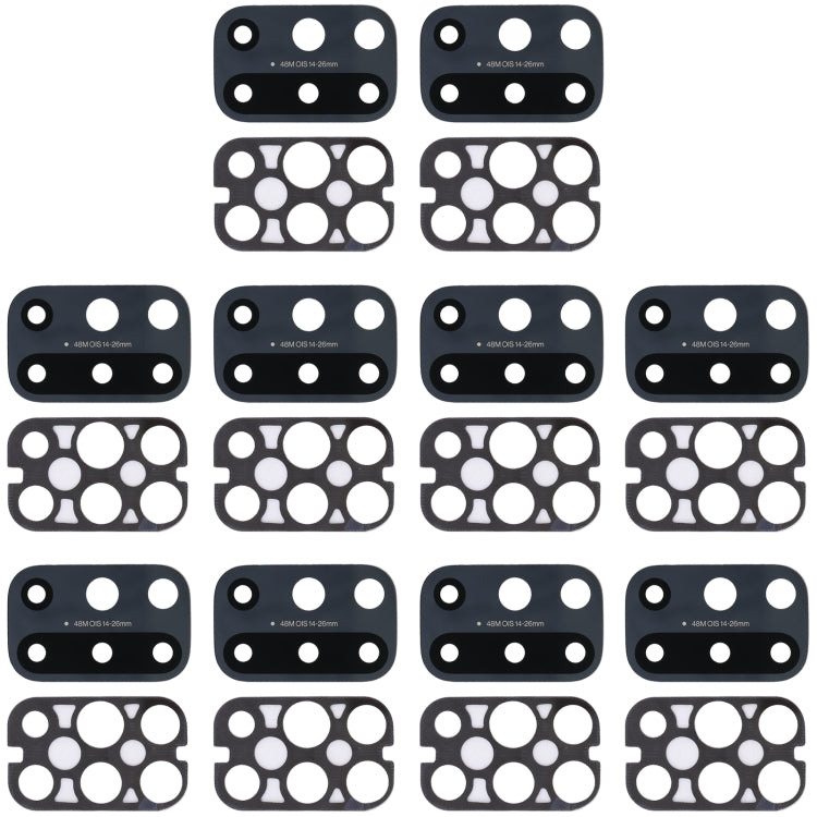 For OnePlus 8T 10pcs Back Camera Lens - Camera Series by buy2fix | Online Shopping UK | buy2fix
