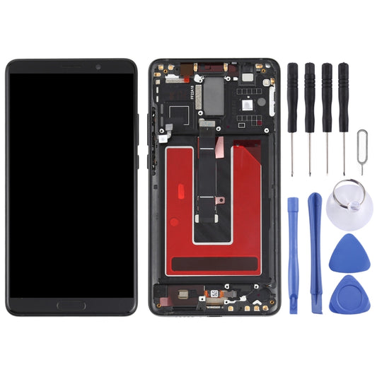 Original OLED LCD Screen for Huawei Mate 10 Digitizer Full Assembly with Frame(Black) - LCD Screen by buy2fix | Online Shopping UK | buy2fix