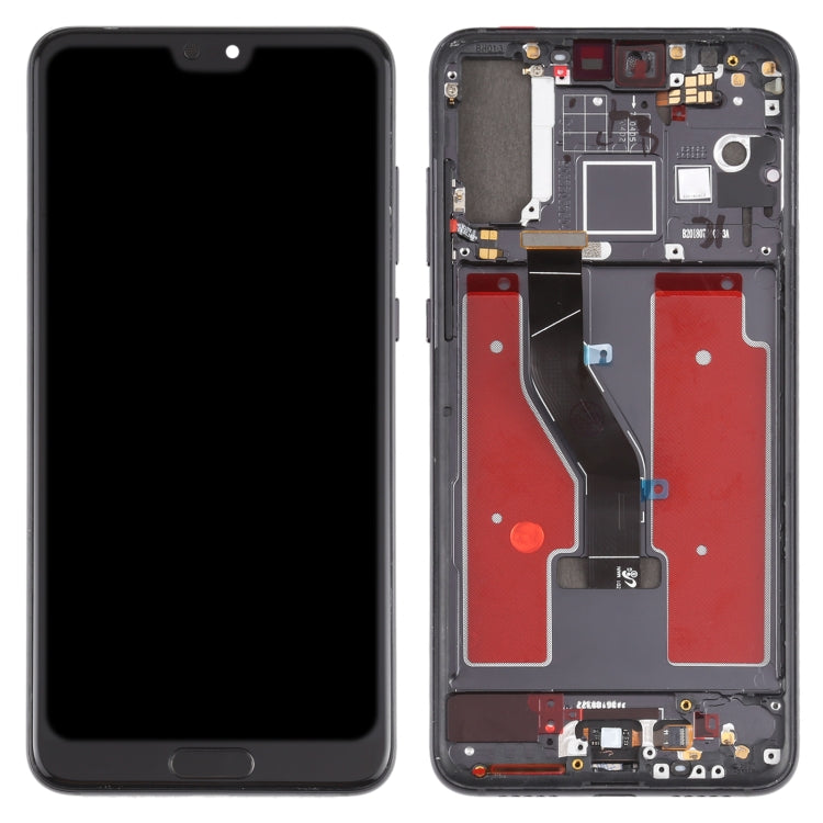 Original OLED LCD Screen for Huawei P20 Pro Digitizer Full Assembly with Frame(Black) - LCD Screen by buy2fix | Online Shopping UK | buy2fix