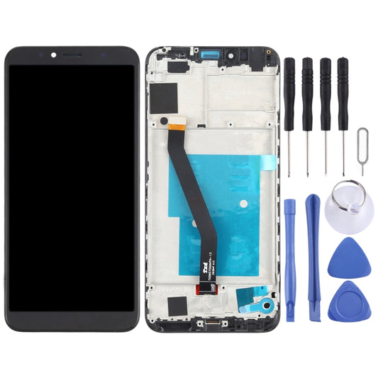 OEM LCD Screen for Huawei Y6 (2018) Digitizer Full Assembly with Frame(Black) - LCD Screen by buy2fix | Online Shopping UK | buy2fix