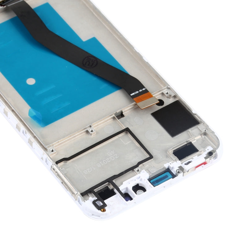 OEM LCD Screen for Huawei Y6 (2018) Digitizer Full Assembly with Frame(White) - LCD Screen by buy2fix | Online Shopping UK | buy2fix