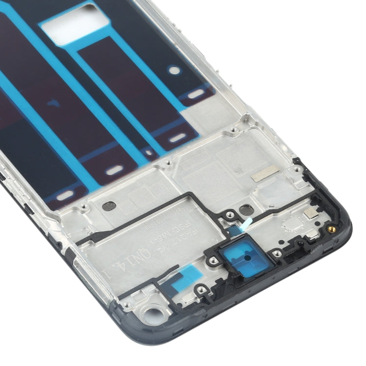 For OPPO A32 PDVM00 Front Housing LCD Frame Bezel Plate - Frame Bezel Plate by buy2fix | Online Shopping UK | buy2fix