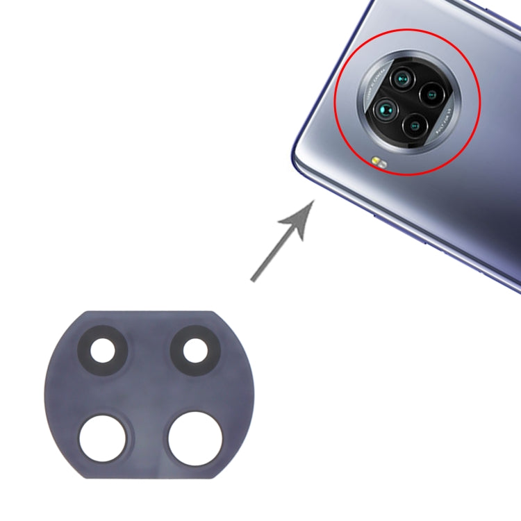 10 PCS Back Camera Lens for Xiaomi Mi 10i M2007J17I - Camera by buy2fix | Online Shopping UK | buy2fix