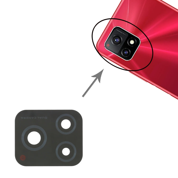 For Vivo Y31s 5G V2054A 10pcs Back Camera Lens by buy2fix