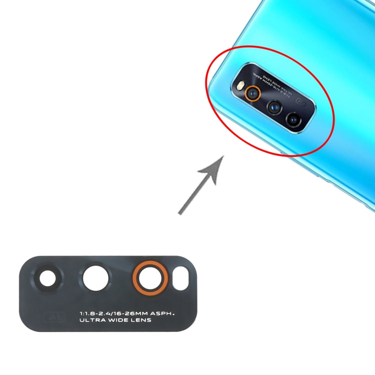 For Vivo iQOO Neo3 5G V1981A 10pcs Back Camera Lens - Camera Parts by buy2fix | Online Shopping UK | buy2fix
