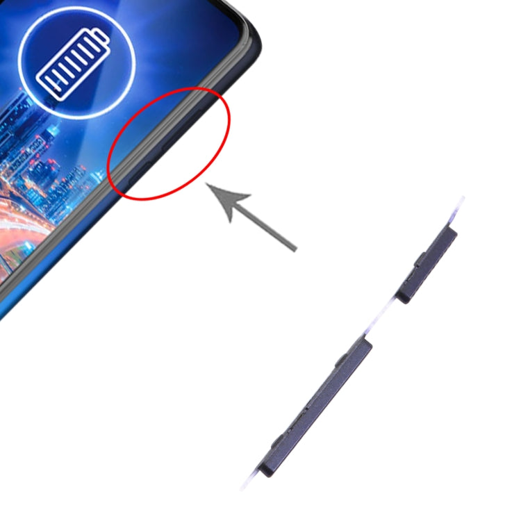 Power Button and Volume Control Button for Motorola Moto G8 Power Lite XT2055-2 (Purple) - Others by buy2fix | Online Shopping UK | buy2fix
