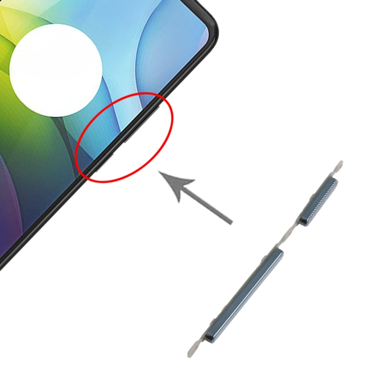 Power Button and Volume Control Button for Motorola Moto G9 Power (Black) - Others by buy2fix | Online Shopping UK | buy2fix