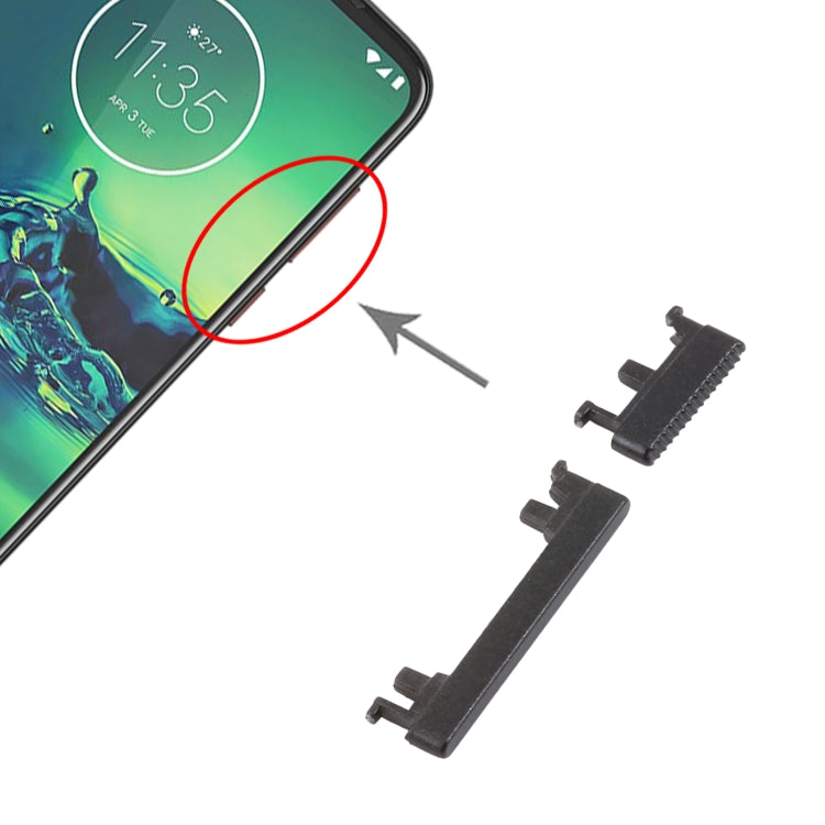 Power Button and Volume Control Button for Motorola Moto G8 Play XT2015 XT2015-2 (Black) - Others by buy2fix | Online Shopping UK | buy2fix