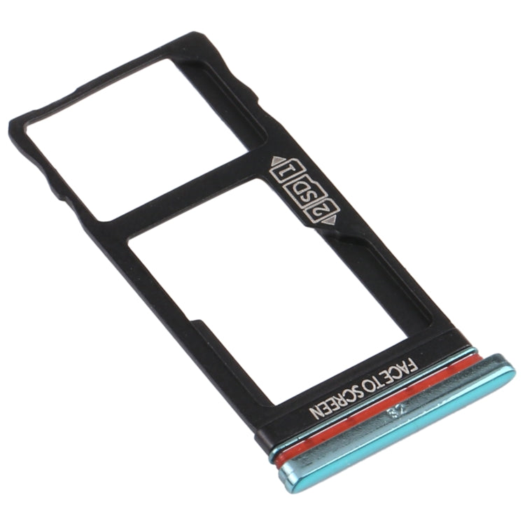 SIM Card Tray + Micro SD Card Tray for Motorola Moto One Action XT2013-1 XT2013-2 XT2013-4 (Green) - Card Socket by buy2fix | Online Shopping UK | buy2fix
