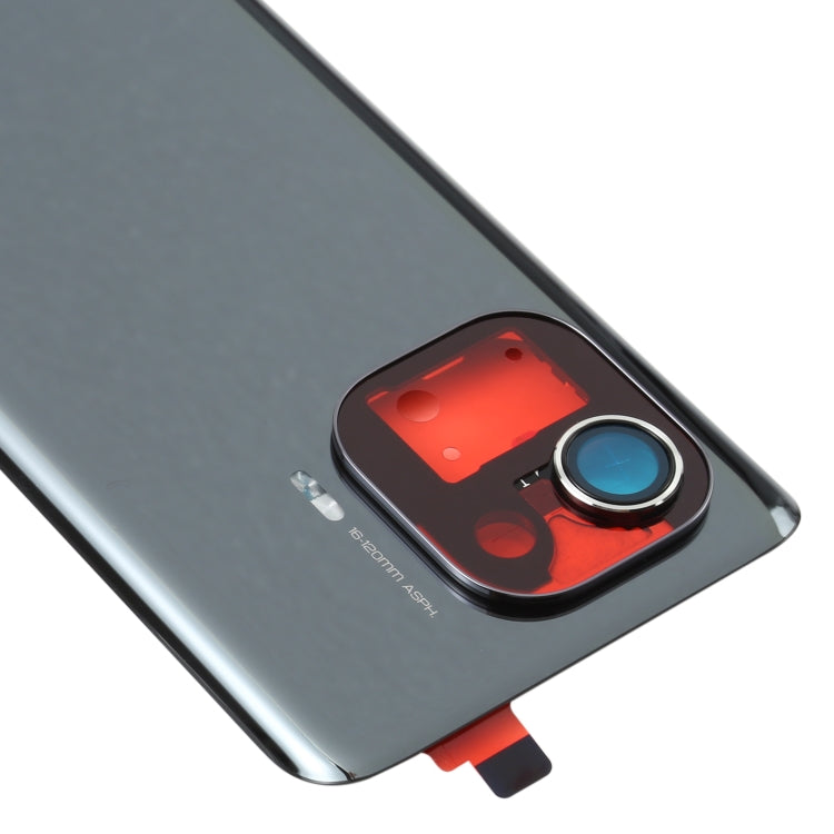Original Battery Back Cover for Xiaomi Mi 11 Pro(Black) - Back Cover by buy2fix | Online Shopping UK | buy2fix