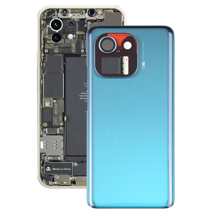 Original Battery Back Cover for Xiaomi Mi 11 Pro(Green) - Back Cover by buy2fix | Online Shopping UK | buy2fix