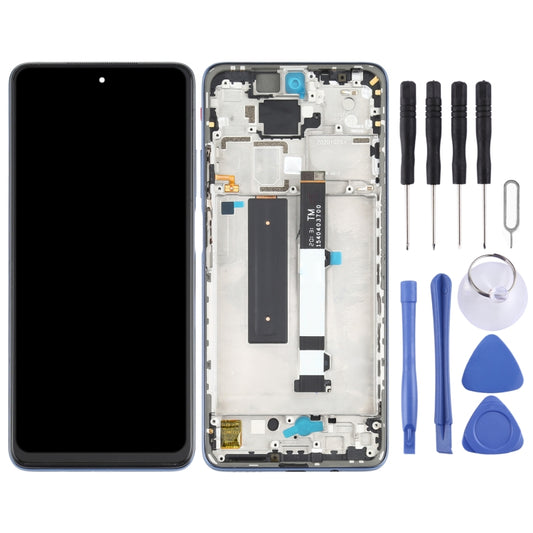Original LCD Screen for Xiaomi Redmi Note 9 Pro 5G / Mi 10T Lite 5G M2007J17C M2007J17G Digitizer Full Assembly with Frame(Grey) - LCD Screen by buy2fix | Online Shopping UK | buy2fix