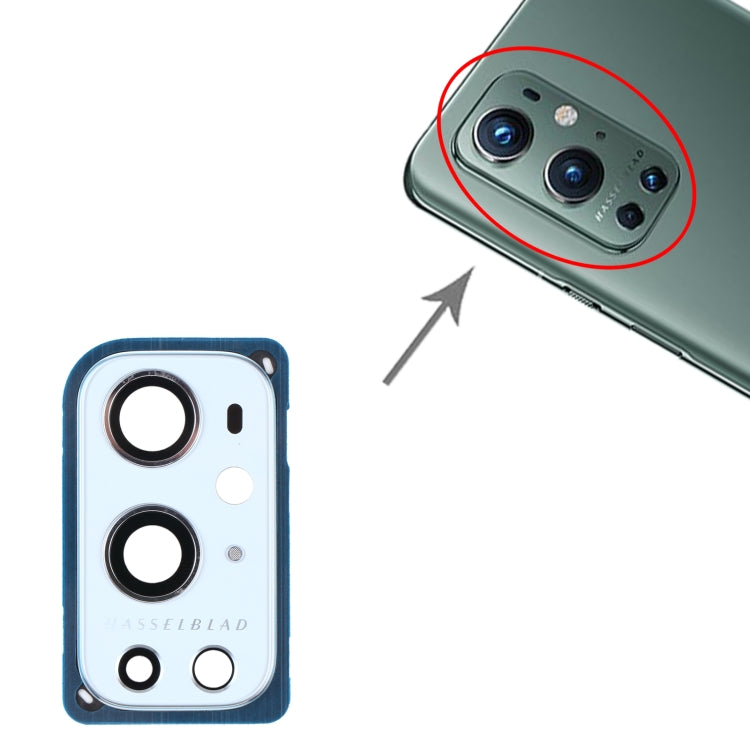 For OnePlus 9 Pro Camera Lens Cover (Silver) - Camera Series by buy2fix | Online Shopping UK | buy2fix