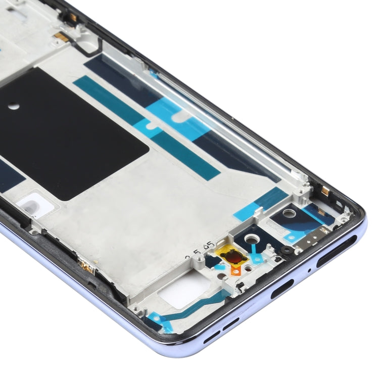 For OnePlus 9 (EU/NA Version) Middle Frame Bezel Plate (Purple) - Frame Bezel Plate by buy2fix | Online Shopping UK | buy2fix