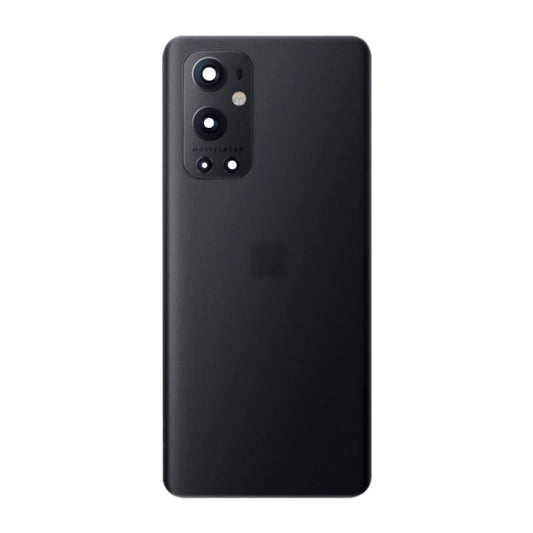 For OnePlus 9 Pro Battery Back Cover With Camera Lens (Black) - Back Cover by buy2fix | Online Shopping UK | buy2fix