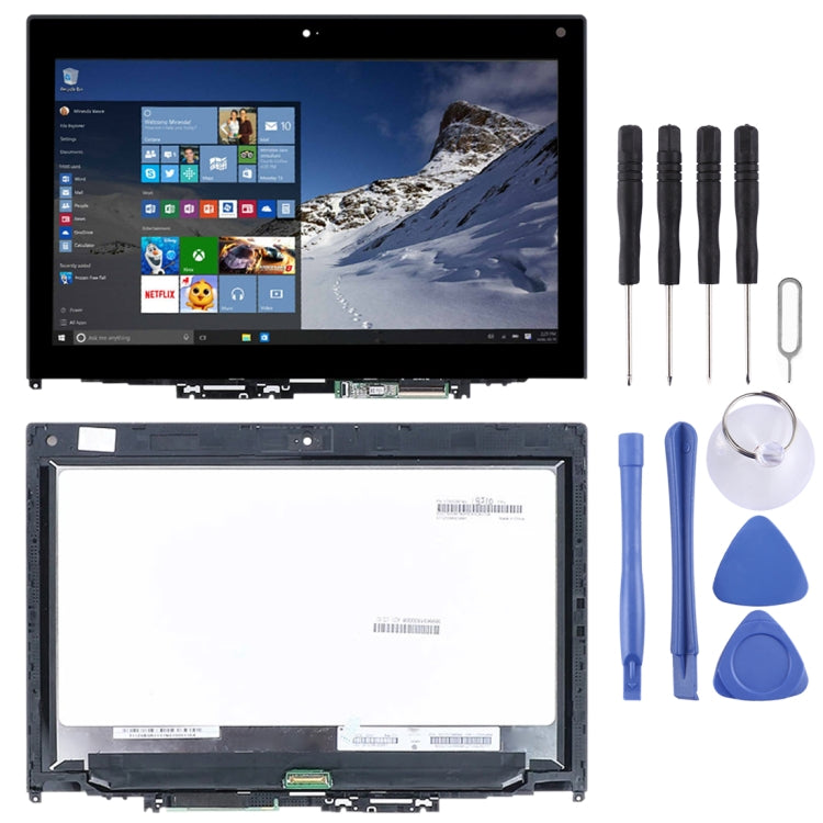 1920X1080 FHD 30Pin OEM LCD Screen for Lenovo Thinkpad Yoga 260 Digitizer Full Assembly with Frame - LCD Screen by buy2fix | Online Shopping UK | buy2fix