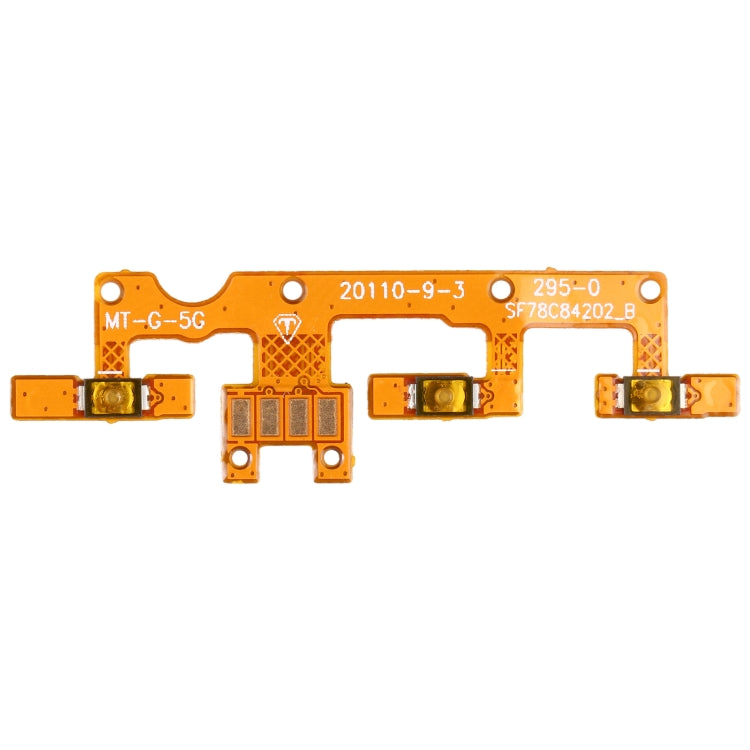 Power Button & Volume Button Flex Cable for Motorola Moto G 5G - Flex Cable by buy2fix | Online Shopping UK | buy2fix