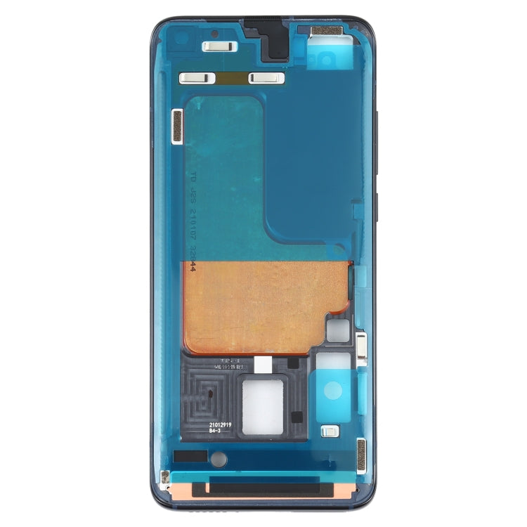 Original Front Housing LCD Frame Bezel Plate for Xiaomi Mi 10S(Black) - Frame Bezel Plate by buy2fix | Online Shopping UK | buy2fix