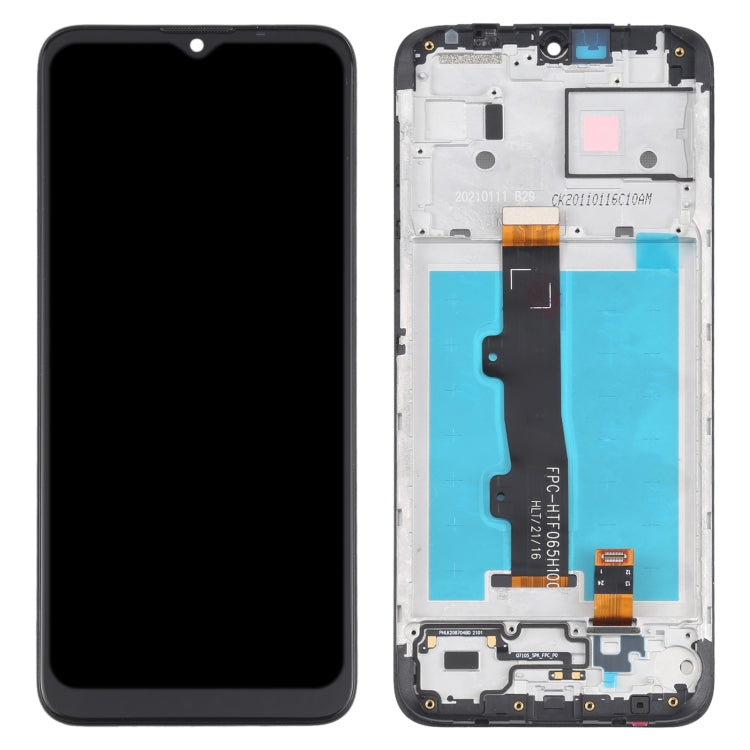 TFT LCD Screen for Motorola Moto E7 Power PAMH0001IN PAMH0010IN PAMH0019IN Digitizer Full Assembly with Frame (Black) - LCD Screen by buy2fix | Online Shopping UK | buy2fix