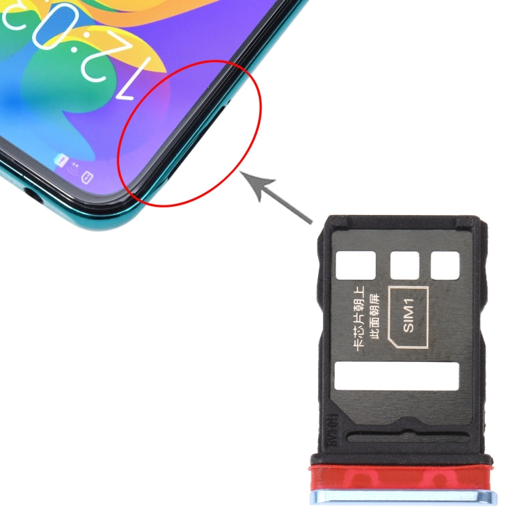 SIM Card Tray + SIM Card Tray for Honor Play4 Pro (Space Silver) - Card Tray by buy2fix | Online Shopping UK | buy2fix