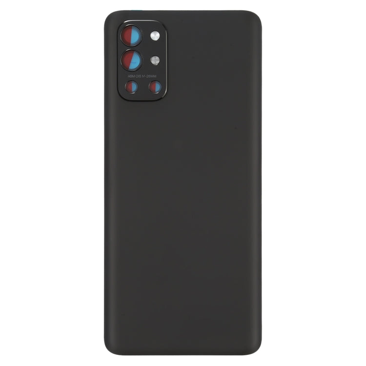For OnePlus 9R Battery Back Cover With Camera Lens (Frosted Black) - Back Cover by buy2fix | Online Shopping UK | buy2fix
