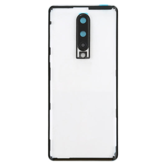 For OnePlus 8 Battery Back Cover With Camera Lens (Transparent) - Back Cover by buy2fix | Online Shopping UK | buy2fix