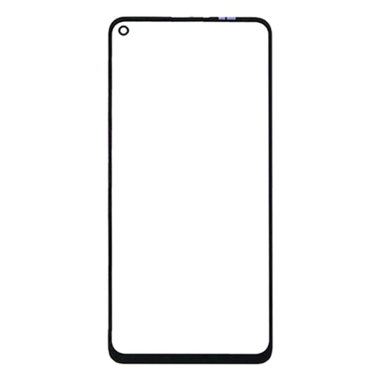 For OnePlus 8T Front Screen Outer Glass Lens (Black) by buy2fix