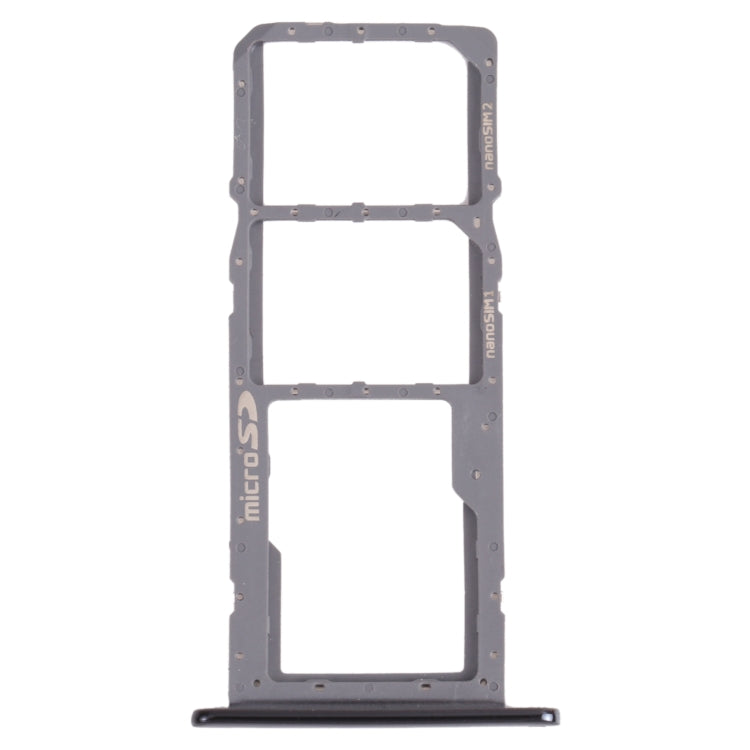 SIM Card Tray + SIM Card Tray + Micro SD Card Tray for LG K42 / K52 (Brazil) LMK420 LMK420H LMK420E LMK420Y(Black) - For LG by buy2fix | Online Shopping UK | buy2fix