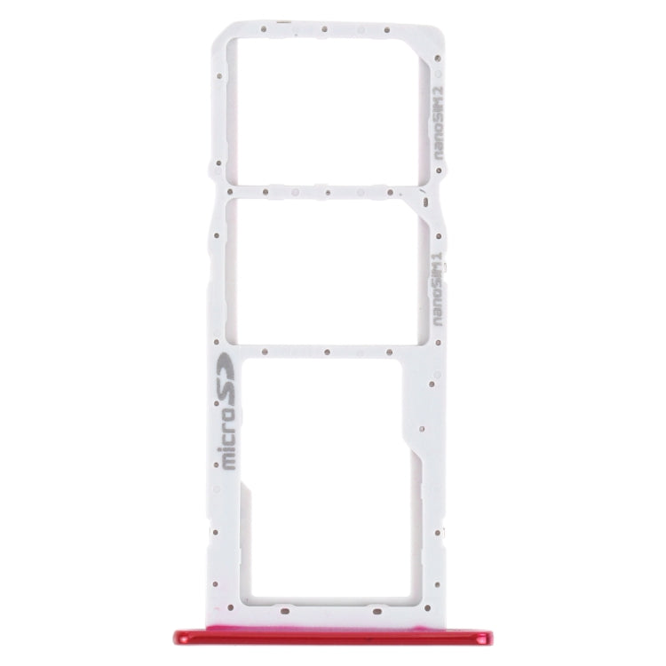 SIM Card Tray + SIM Card Tray + Micro SD Card Tray for LG K42 / K52 (Brazil) LMK420 LMK420H LMK420E LMK420Y(Red) - For LG by buy2fix | Online Shopping UK | buy2fix