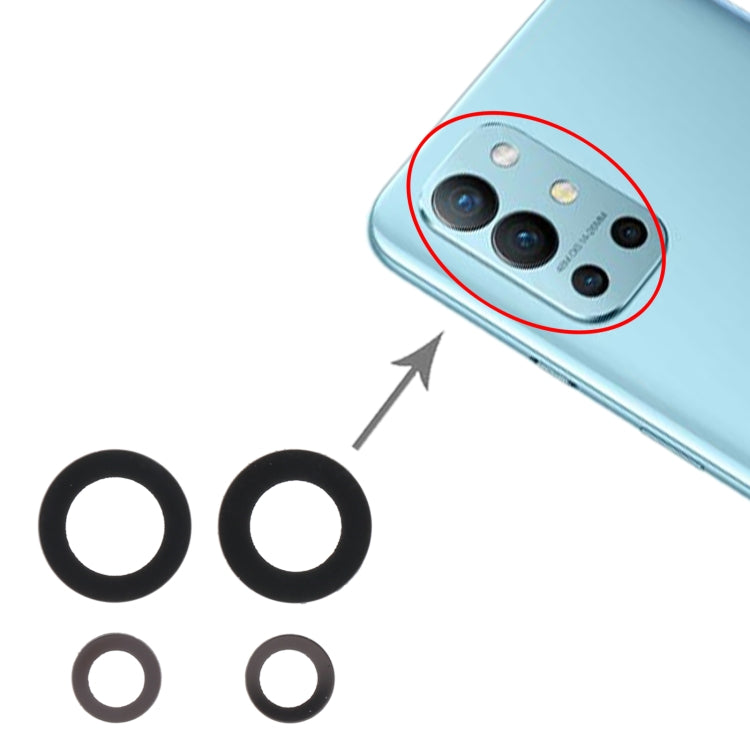 For OnePlus 9R 10pcs Back Camera Lens by buy2fix