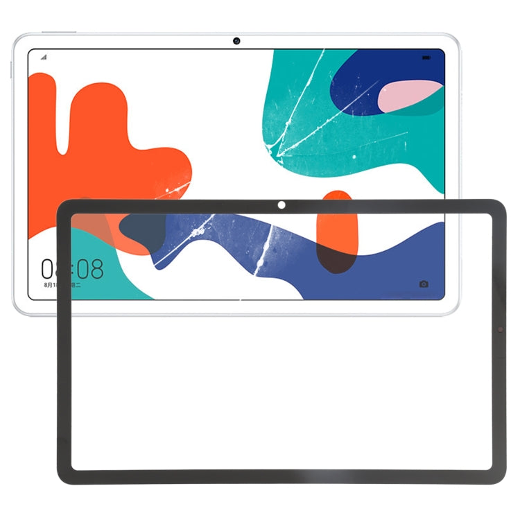 For Huawei MatePad 10.4 BAH3-L09 BAH3-W09 BAH3-W19 BAH3-AL00 Front Screen Outer Glass Lens (Black) - Outer Glass Lens by buy2fix | Online Shopping UK | buy2fix