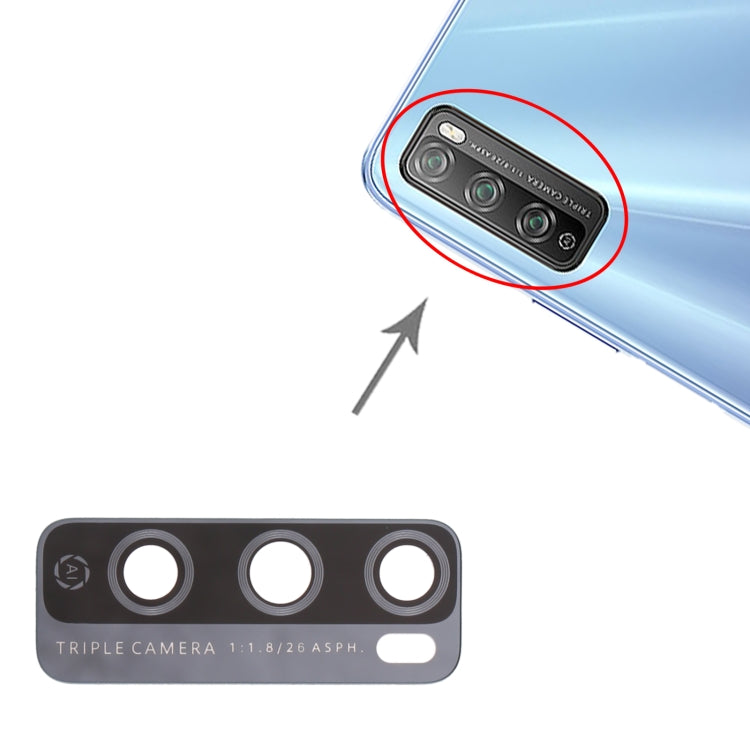 For Huawei Enjoy 20 Pro 10pcs Back Camera Lens - Camera Series by buy2fix | Online Shopping UK | buy2fix