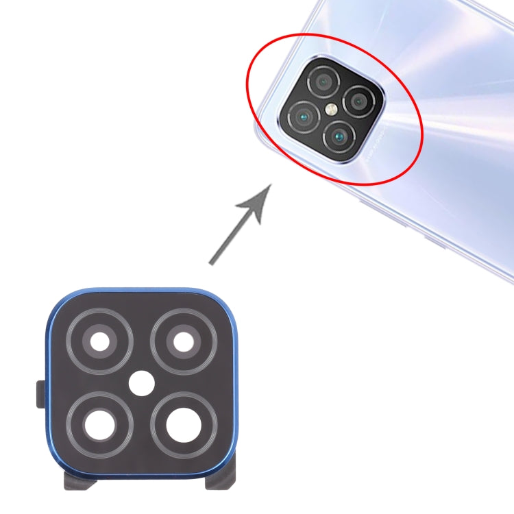 For Huawei Nova 8 SE Camera Lens Cover (Blue) - Camera Series by buy2fix | Online Shopping UK | buy2fix