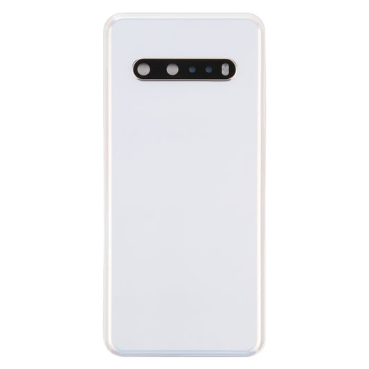 Original Back Battery Cover for LG V60 ThinQ 5G LM-V600(White) - For LG by buy2fix | Online Shopping UK | buy2fix
