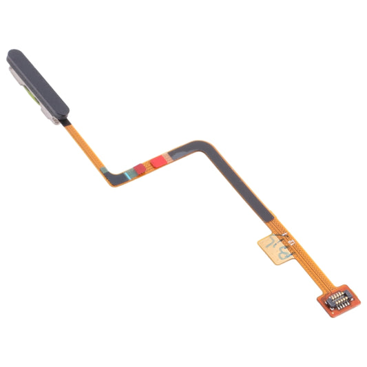 Fingerprint Sensor Flex Cable for Xiaomi Redmi Note 9 Pro 5G / Mi 10T Lite 5G M2007J17G M2007J17C(Black) by buy2fix