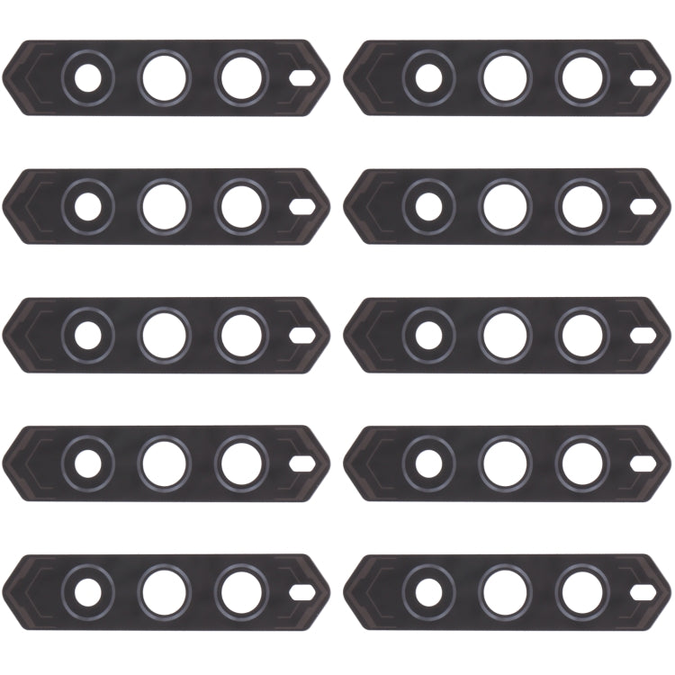 10 PCS Back Camera Lens for Xiaomi Black Shark 4 Pro / Black Shark 4 SHARK PRS-H0 - Camera by buy2fix | Online Shopping UK | buy2fix