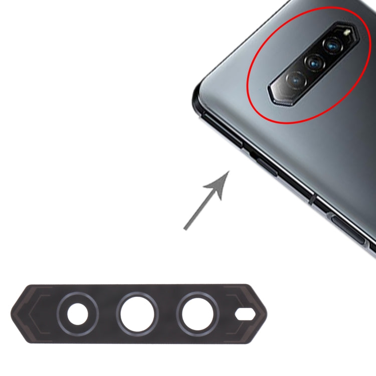 10 PCS Back Camera Lens for Xiaomi Black Shark 4 Pro / Black Shark 4 SHARK PRS-H0 - Camera by buy2fix | Online Shopping UK | buy2fix
