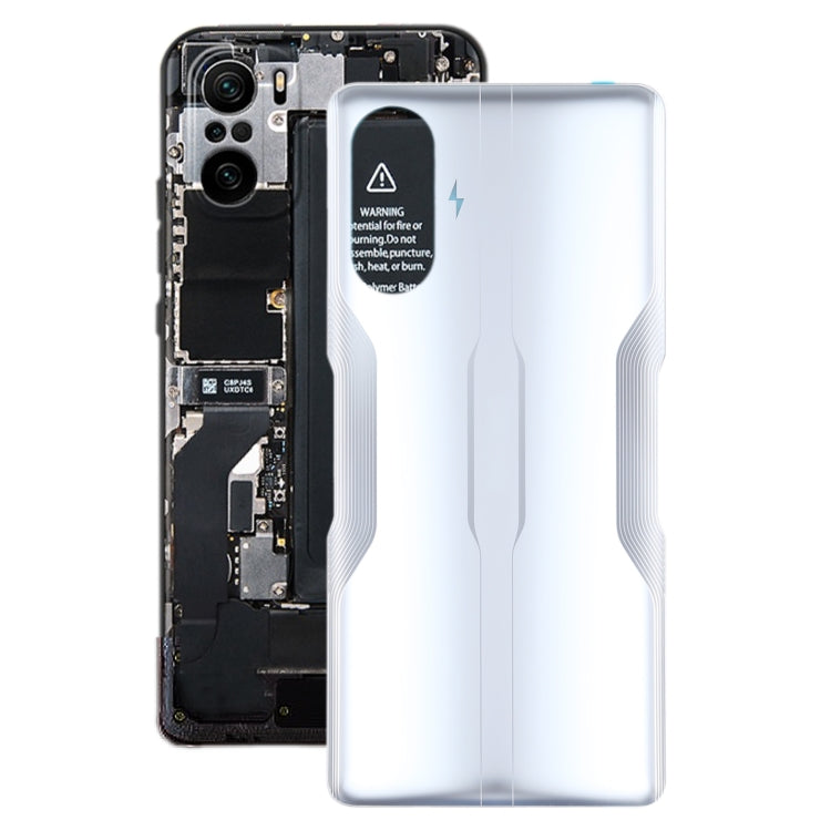 Original Back Battery Cover for Xiaomi Redmi K40 Gaming(White) - Back Cover by buy2fix | Online Shopping UK | buy2fix