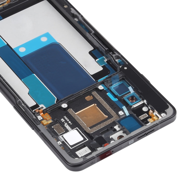OLED LCD Screen for Xiaomi Redmi K40 Gaming M2012K10C M2104K10AC Digitizer Full Assembly With Frame(Grey) - LCD Screen by buy2fix | Online Shopping UK | buy2fix