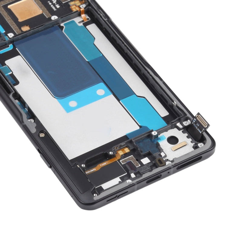 OLED LCD Screen for Xiaomi Redmi K40 Gaming M2012K10C M2104K10AC Digitizer Full Assembly With Frame(Grey) - LCD Screen by buy2fix | Online Shopping UK | buy2fix